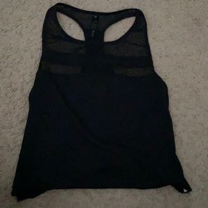 Black Athletic tank top